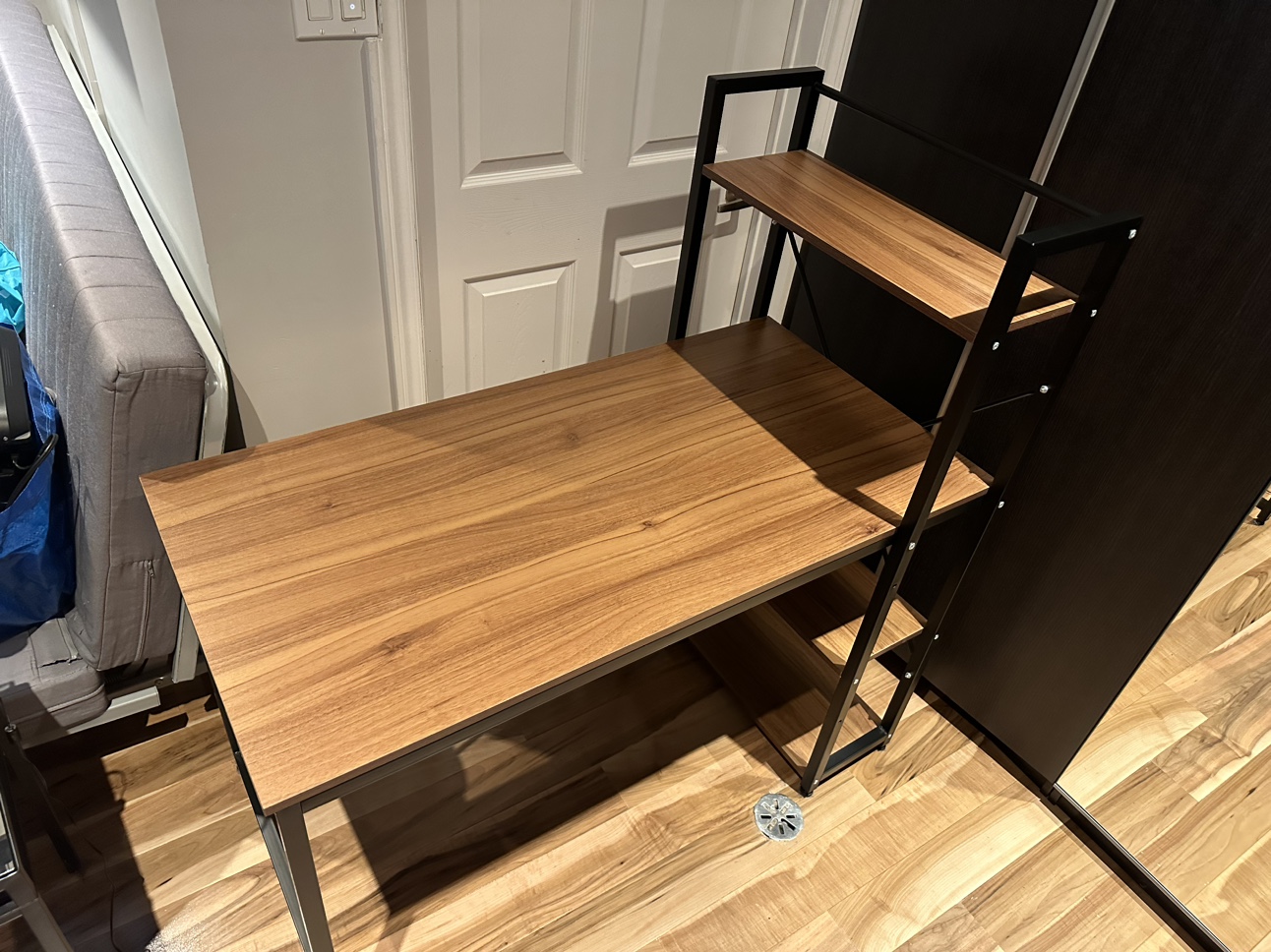 Desk with Shelf Storage - photo 2
