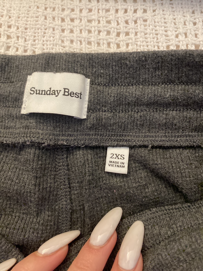 Sunday Best Grey flared leggings/sweats - photo 2