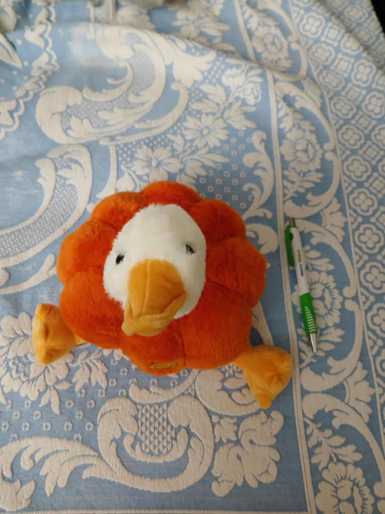 Orange Duck Plush Toy - photo 3