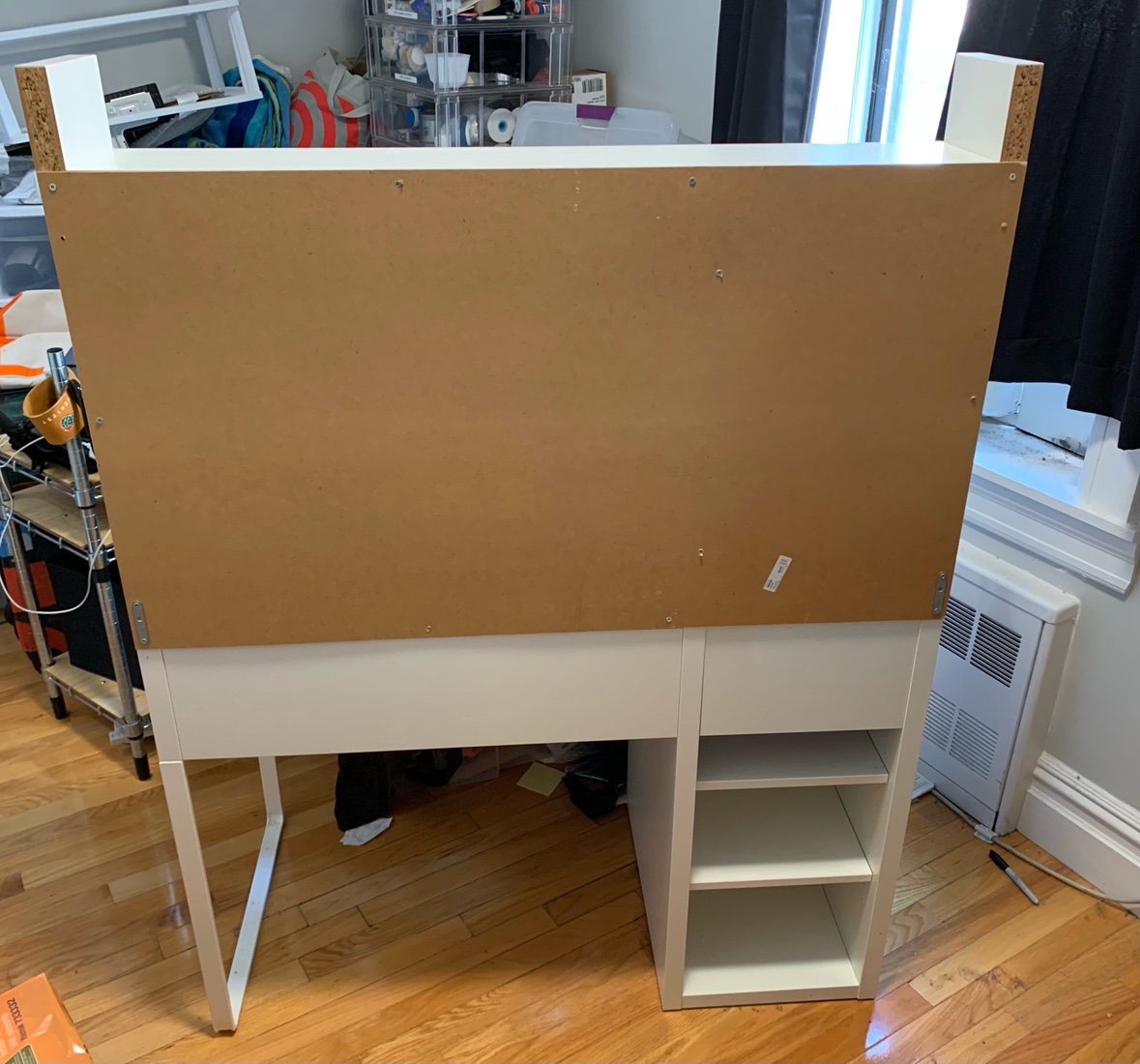 IKEA MICKE Desk with hutch - photo 2
