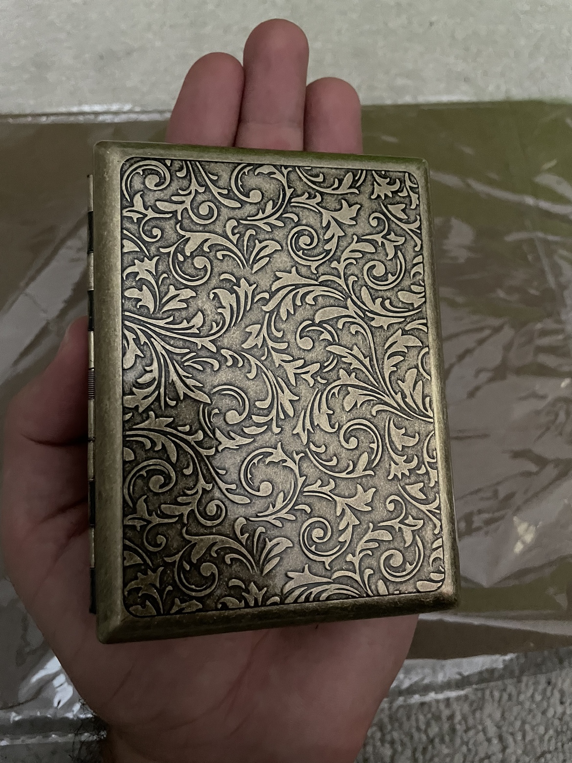 Vintage Metal Cigarette Case - photo 2