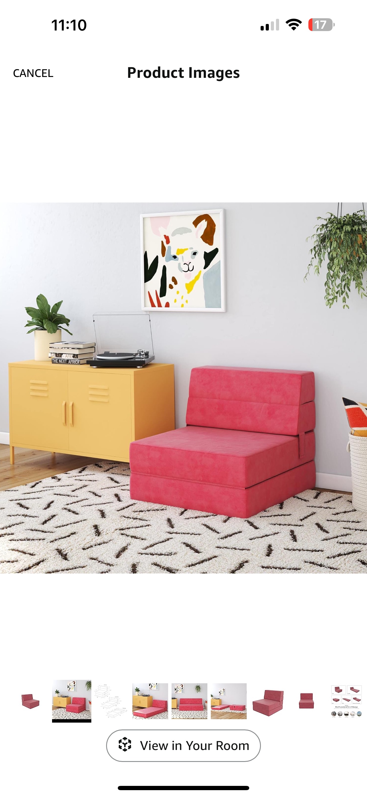 Folding Futon Chair - photo 2