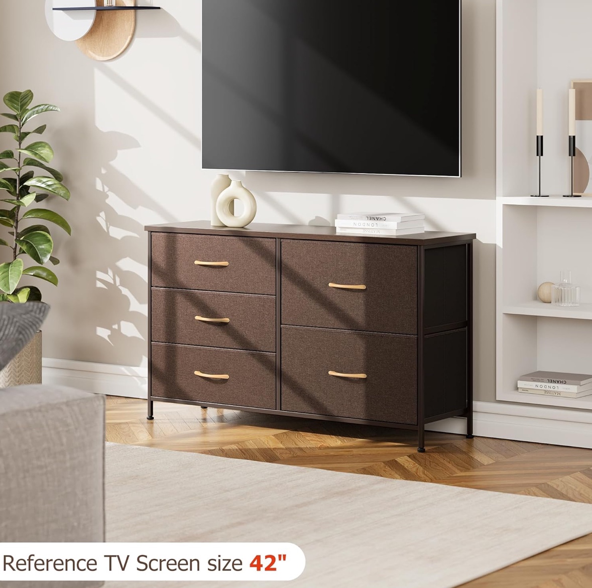5 Drawer Bedroom Dresser - photo 4