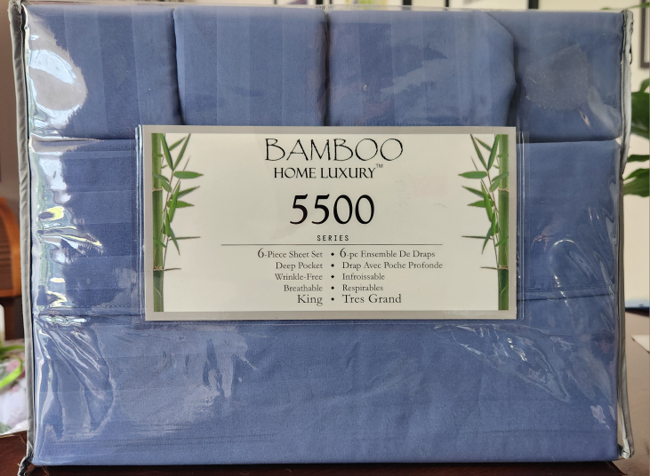 Bamboo Home Luxury 5500 King Sheet Set