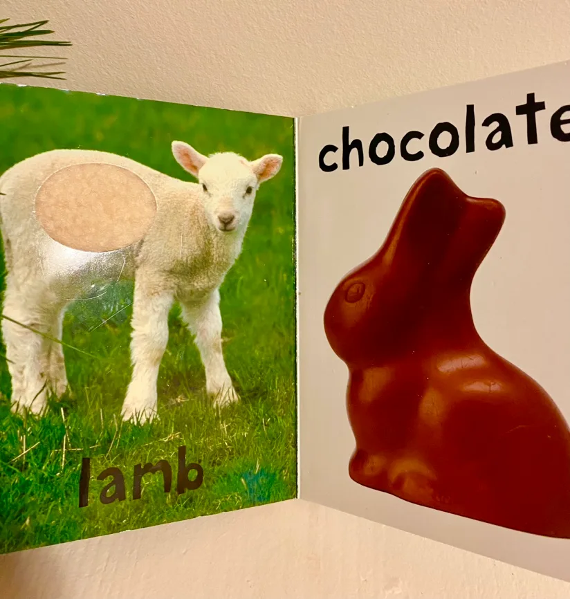 Easter Touch and Feel Book all page hard bound kid’s children’s image indicator(2)