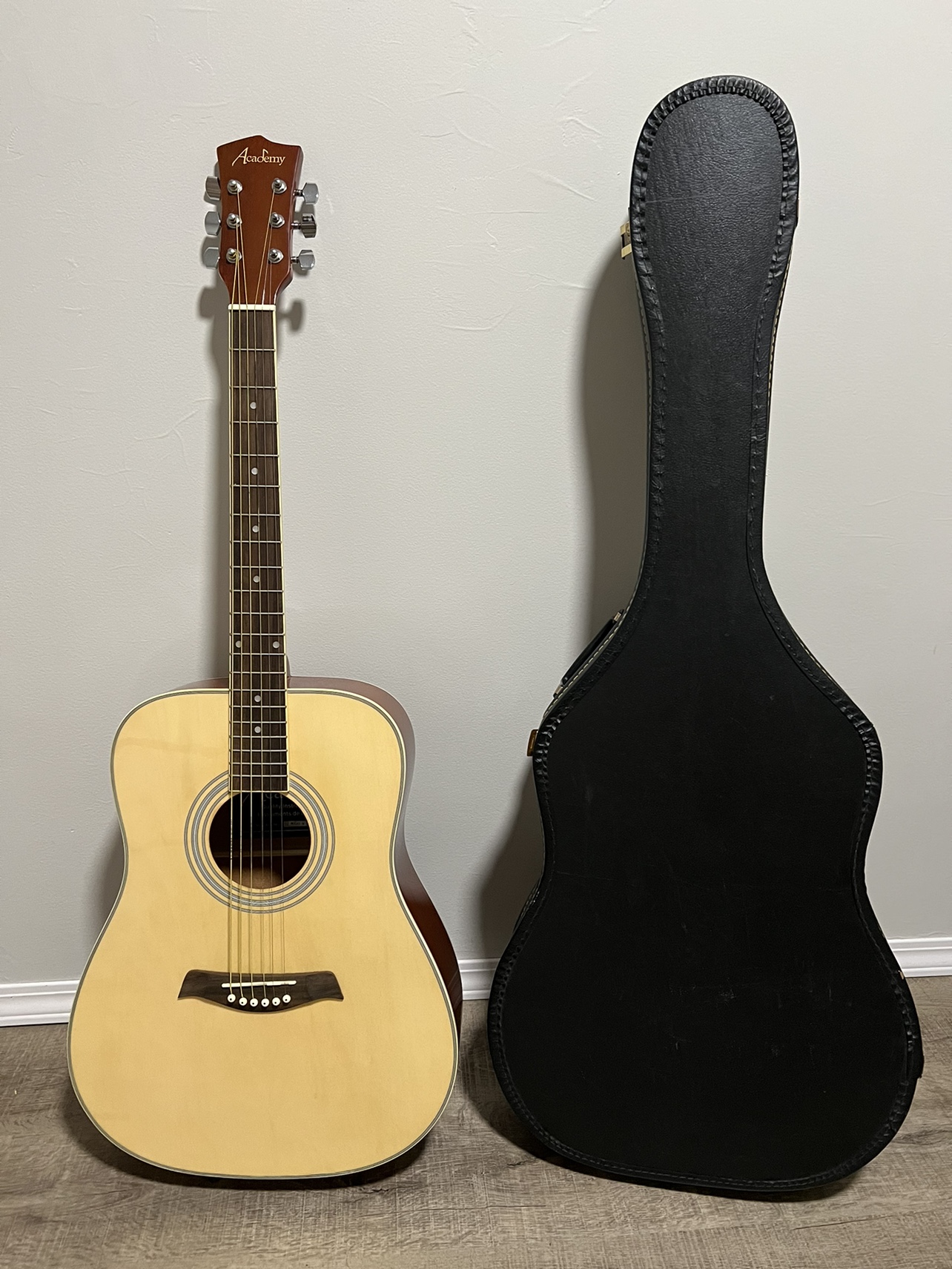 Academy Acoustic Guitar with Case