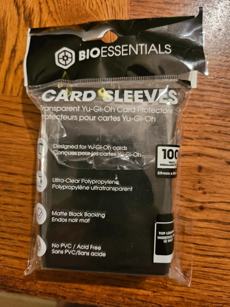 100 Yu-gi-oh tcg cards sleeves thumbnail