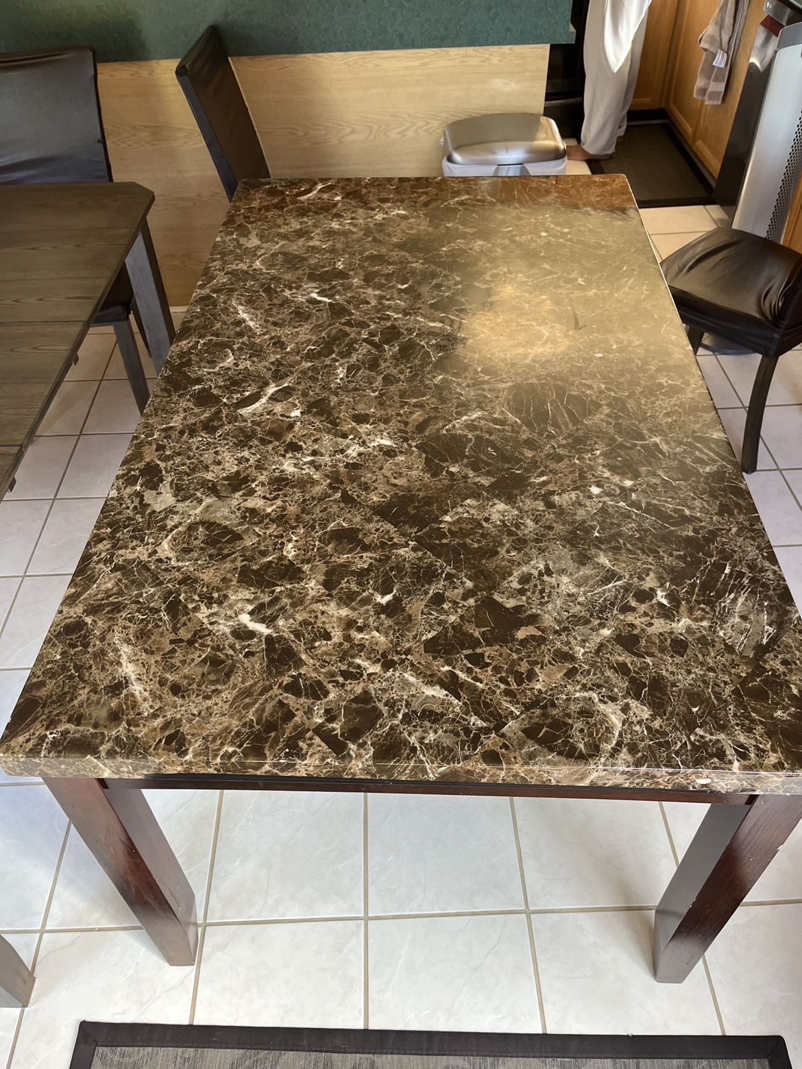 Dining Table with Marble Top - photo 3
