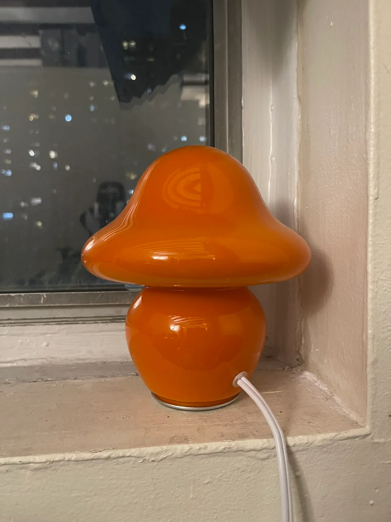 Small orange mushroom lamp image indicator(2)