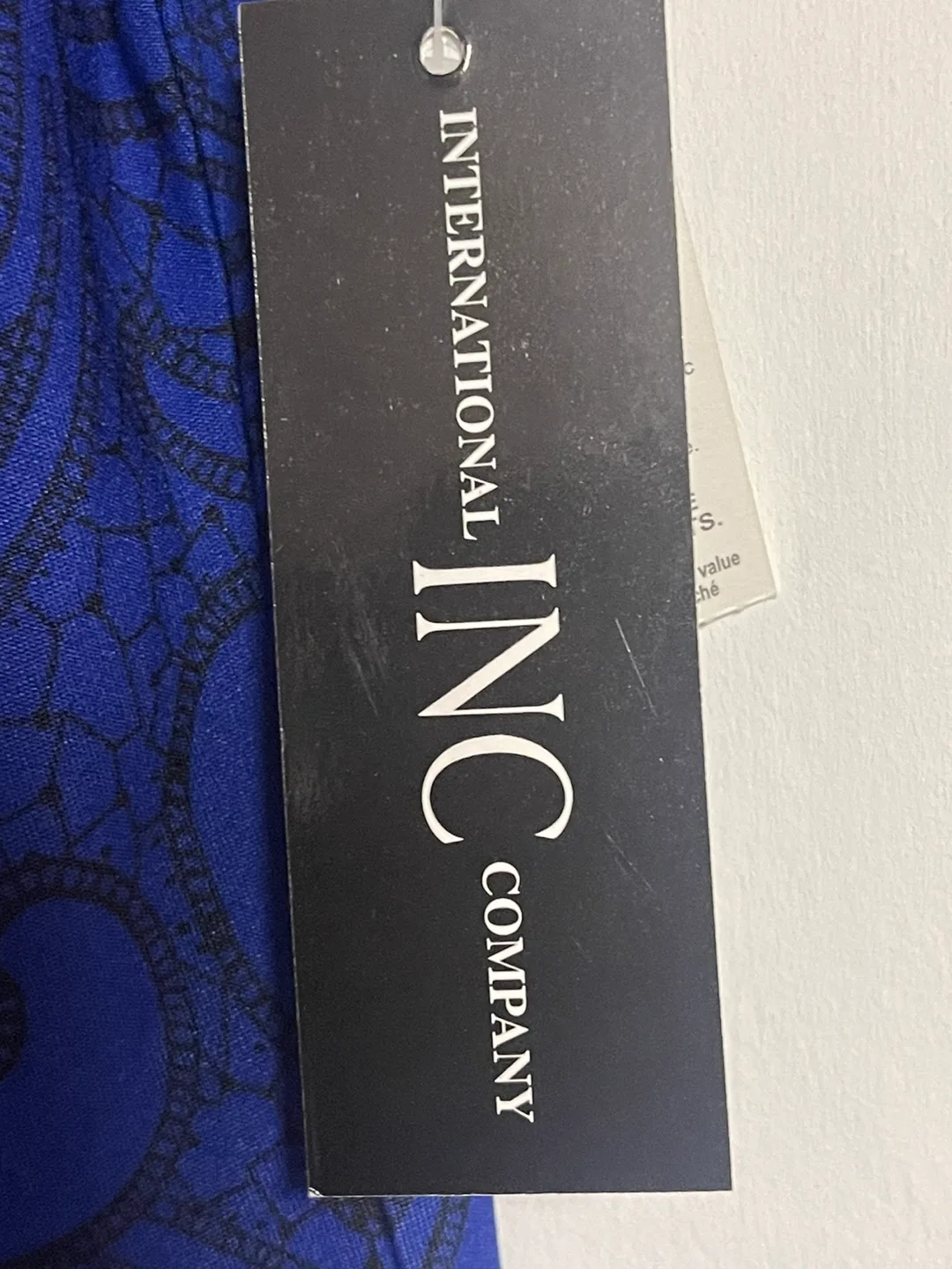 Blue Paisley Sleeveless top image indicator(3)