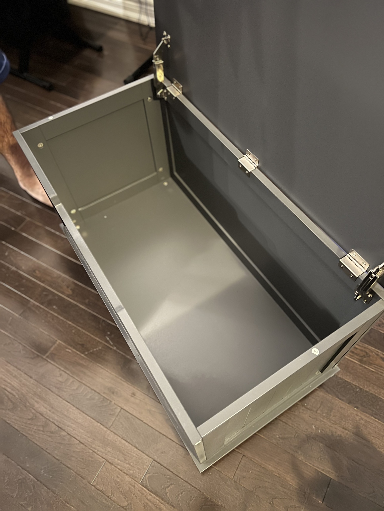 Grey Storage Chest - photo 3