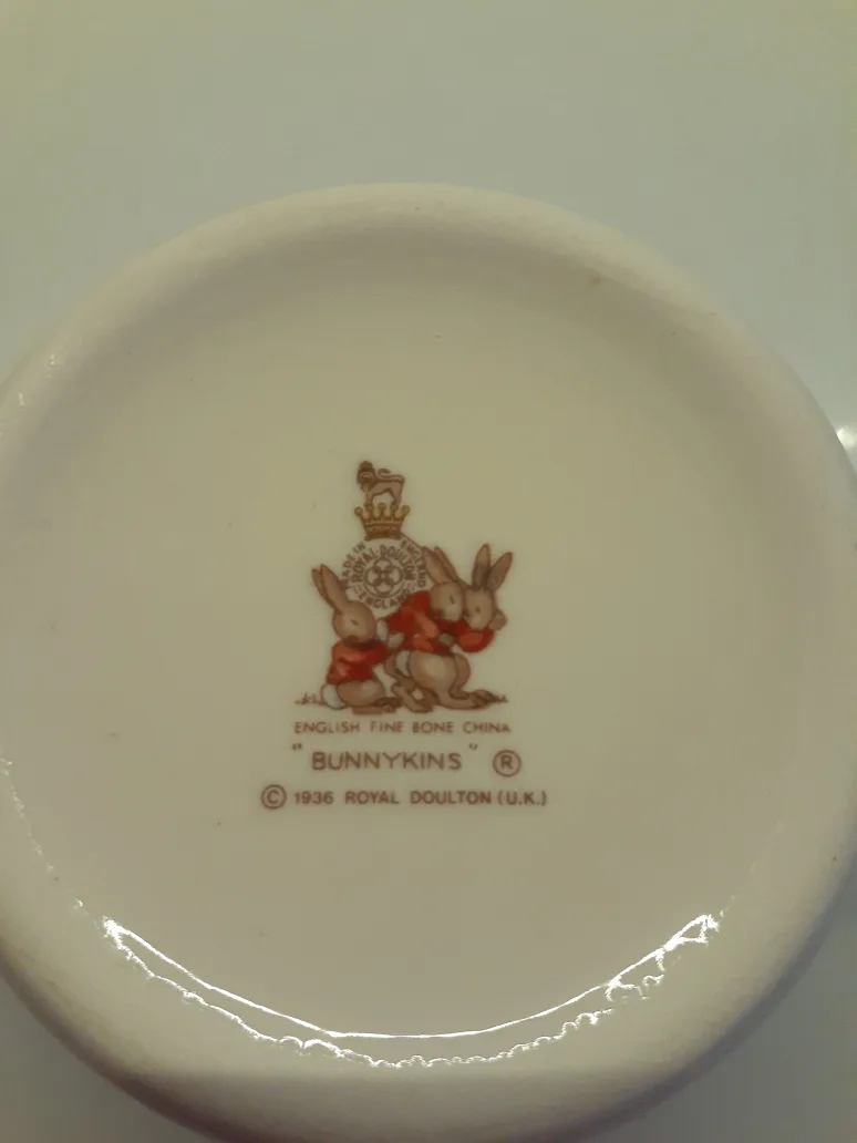 Royal Doulton Bunnykins Celebrate Your Christening Cup image indicator(4)