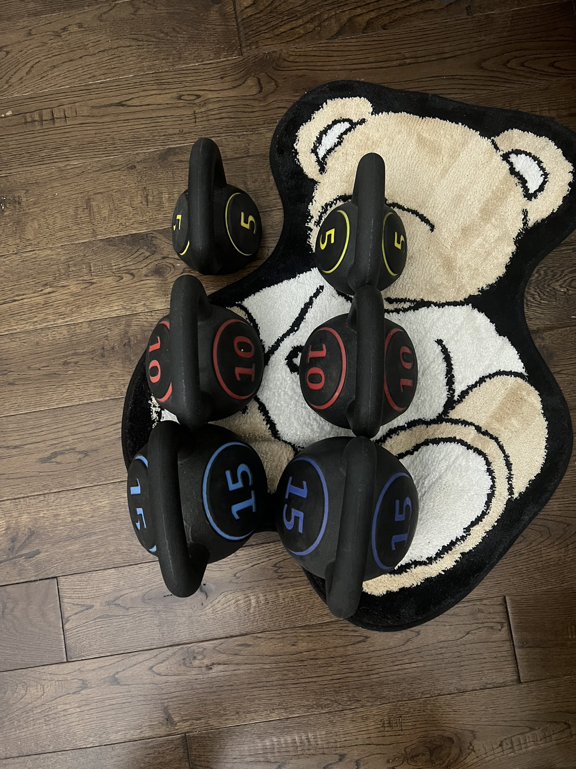 6-Piece Kettlebell Weights Set