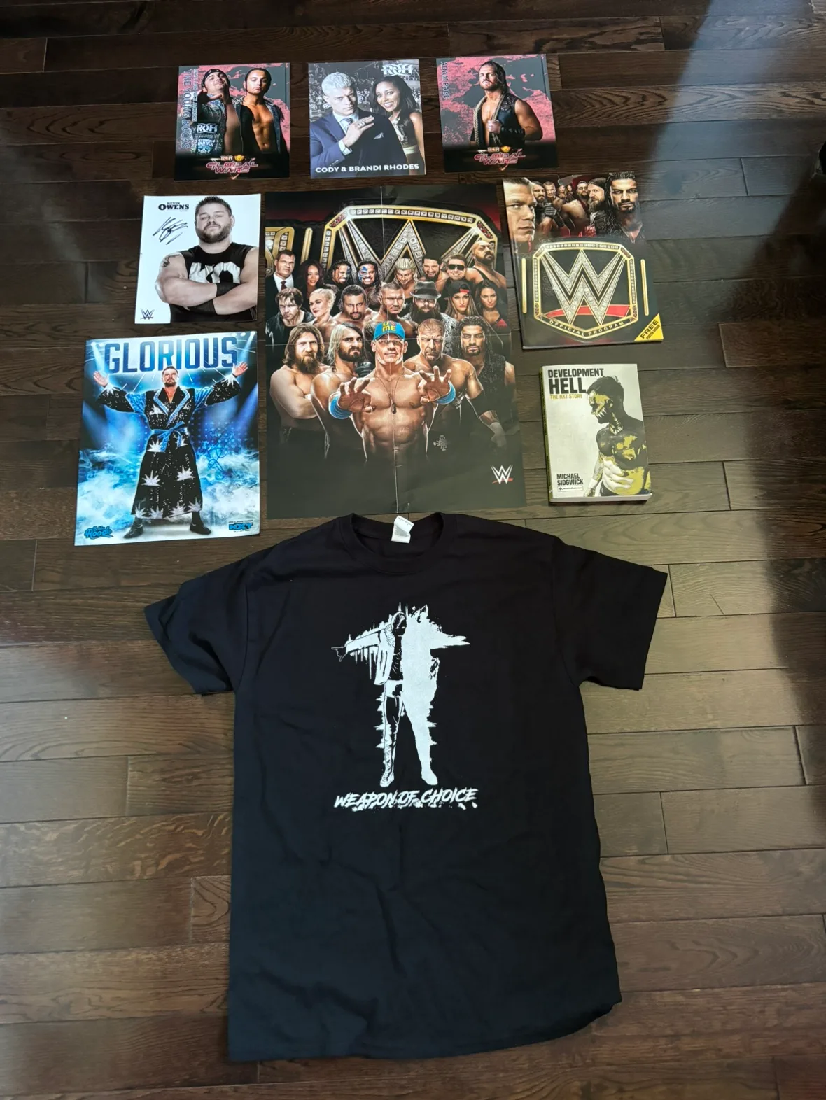 WWE, NXT & ROH Wrestling Memorabilia thumbnail