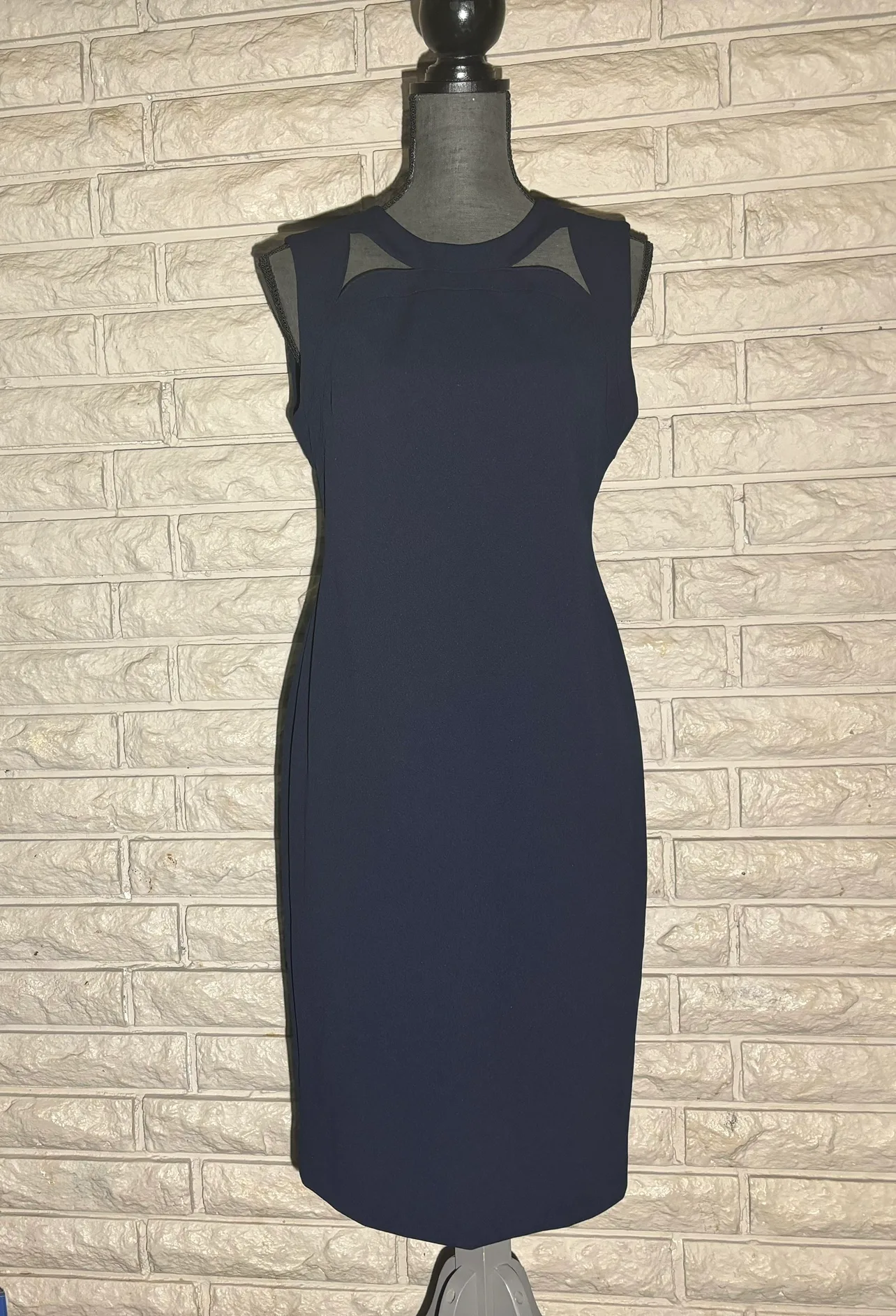 Calvin Klein Navy Blue Dress size 8 thumbnail