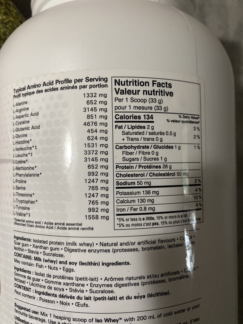 UNOPENED PROTEIN POWDER - Whey Chocolate Cake - photo 2
