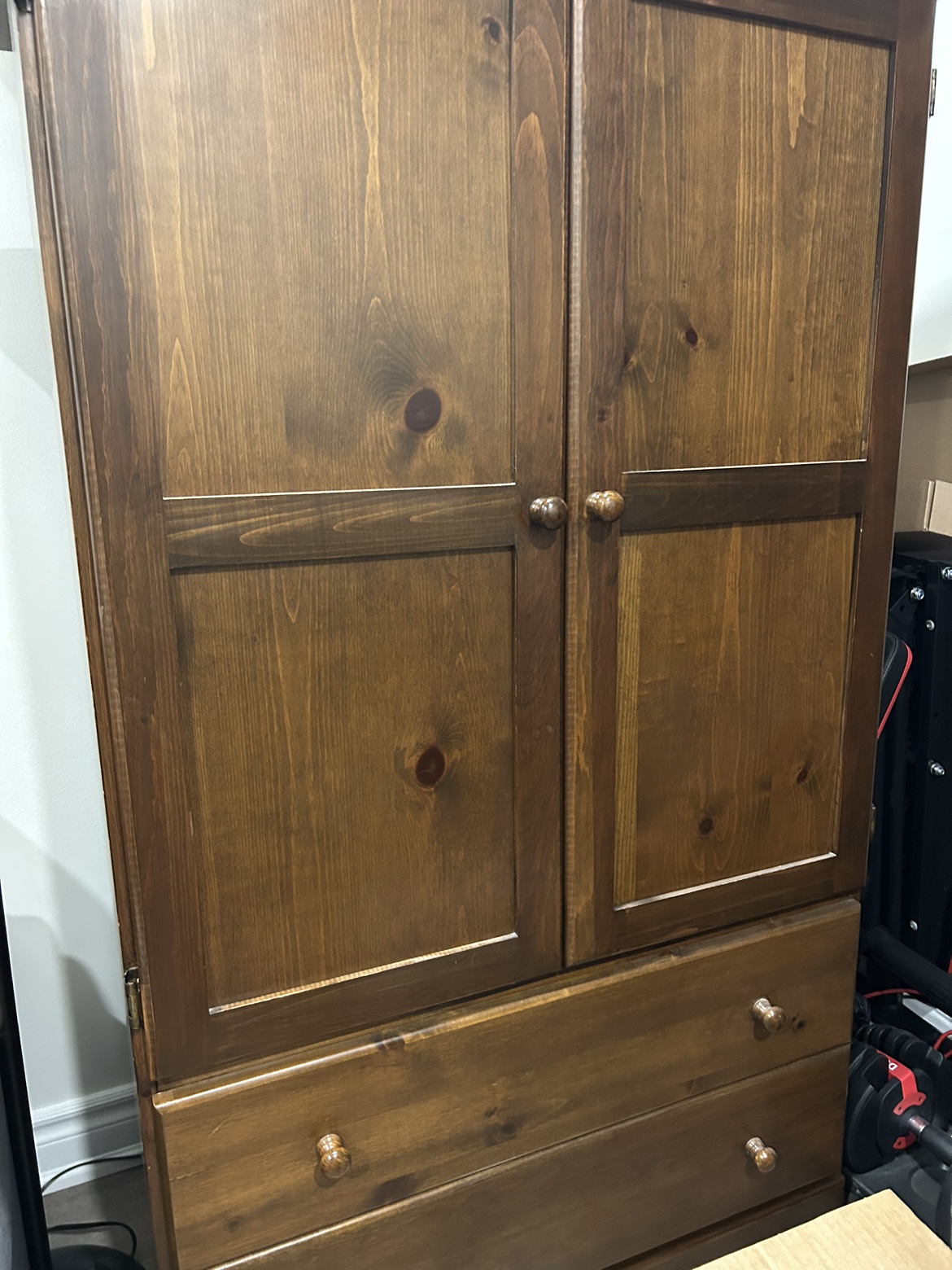 Wooden Wardrobe