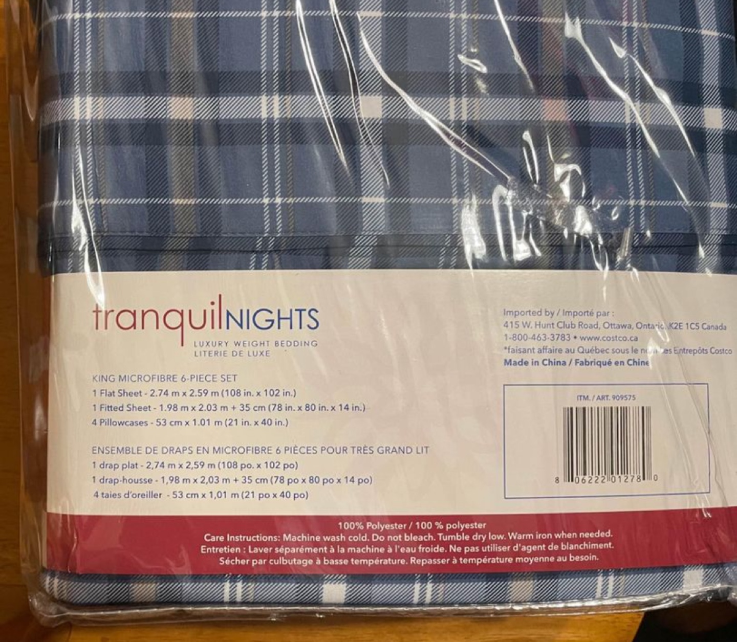 Tranquil Nights King Size 6 Piece Sheet Set - photo 3