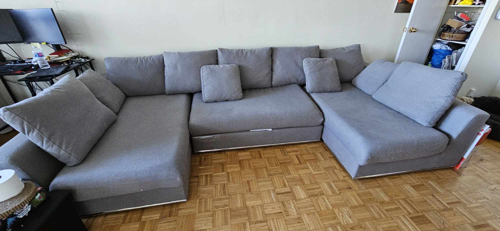Grey Sectional Sofa
