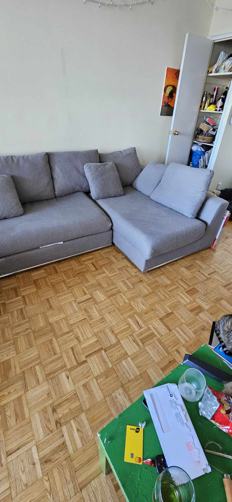 Grey Sectional Sofa - photo 2