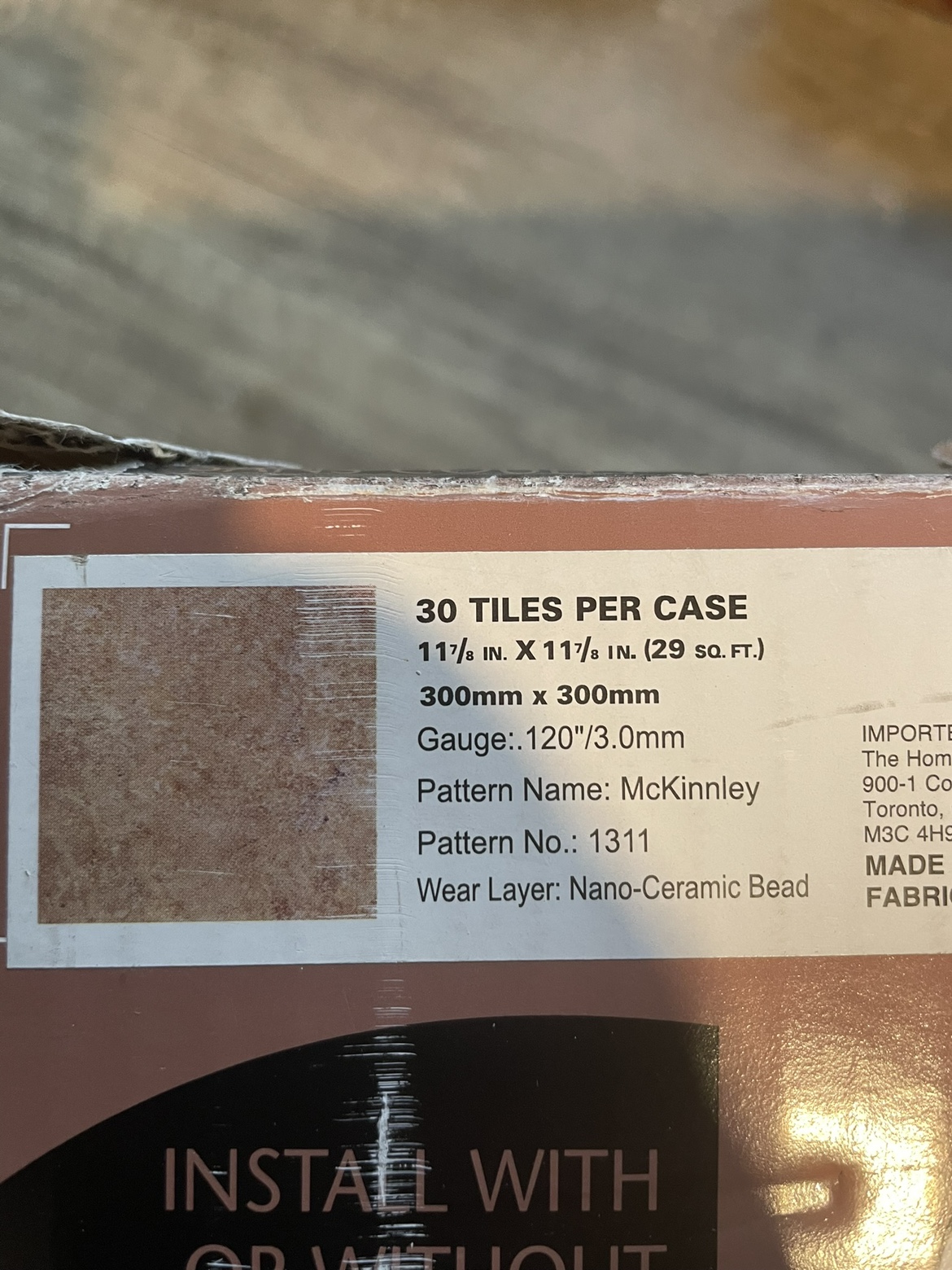 Trafficmaster Resilient Tile Flooring - photo 3