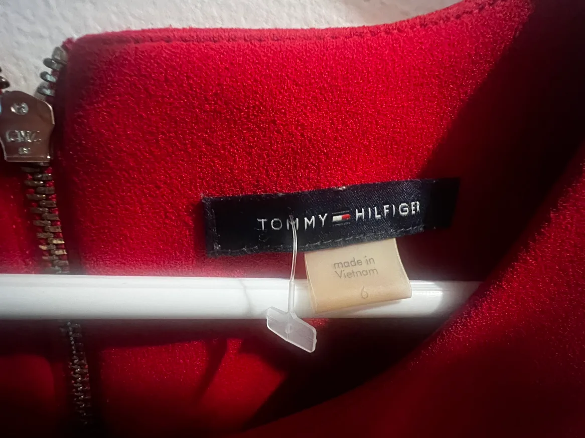 Tommy Hilfiger Red, White and Black Dress image indicator(3)