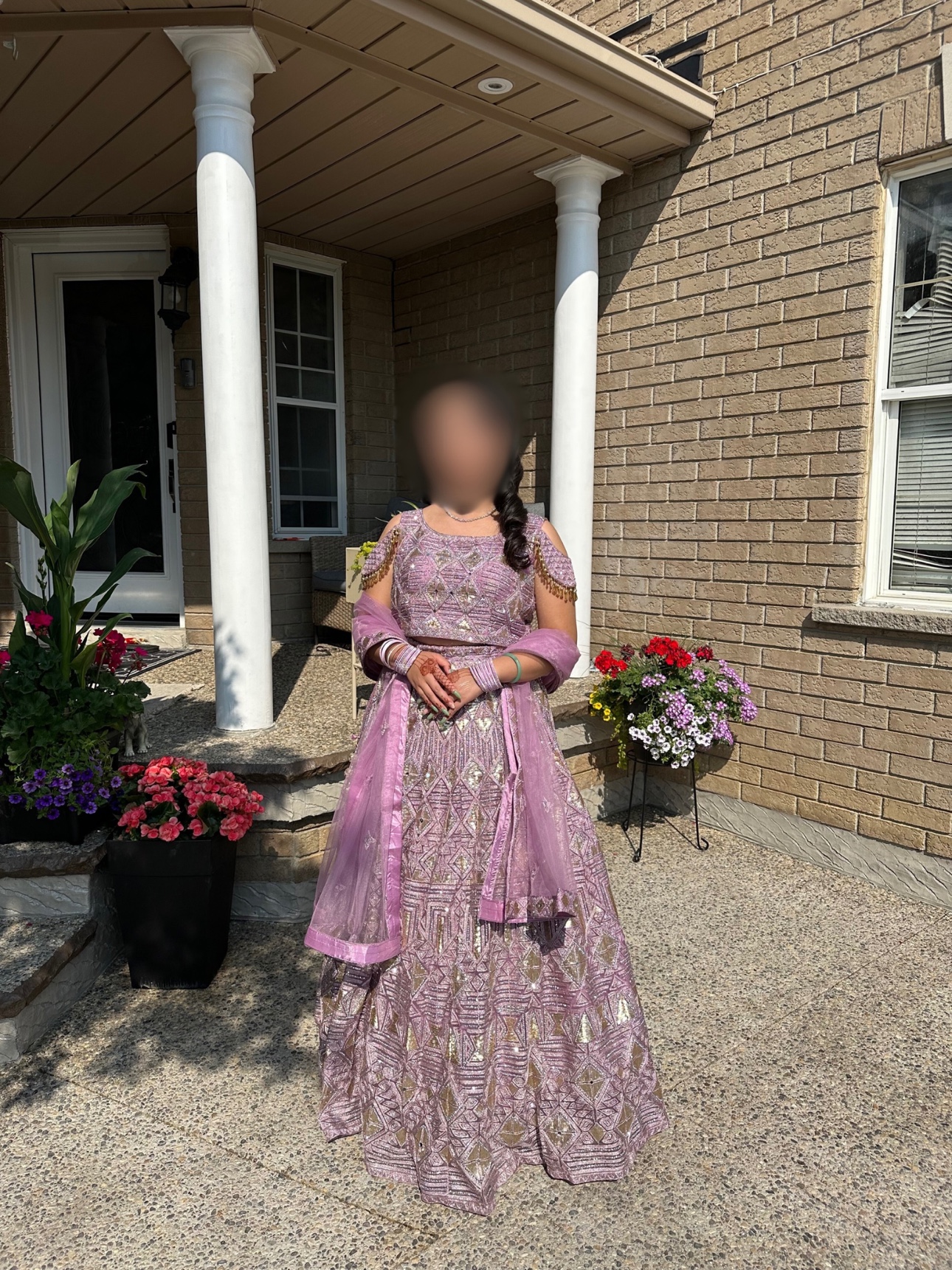 Like New - 32” Lehenga with Matching Dupatta - photo 2