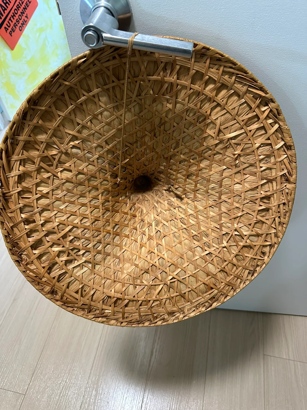 Vintage coolie rice paddy Asian Straw Hat image indicator(3)