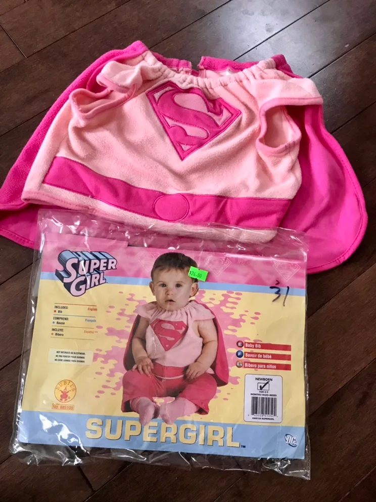 Supergirl Baby Costume thumbnail