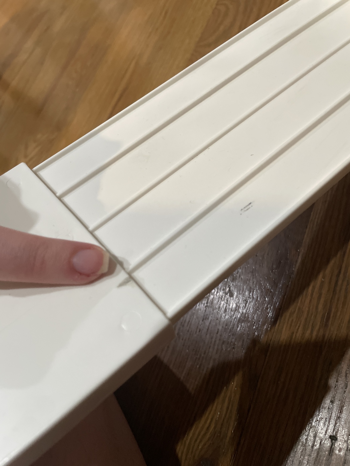 White Drawer Divider - Adjustable - photo 5