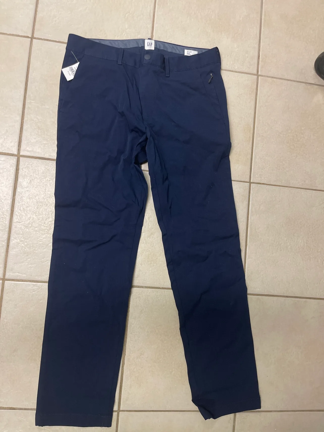Navy Blue school or work pants image indicator(3)