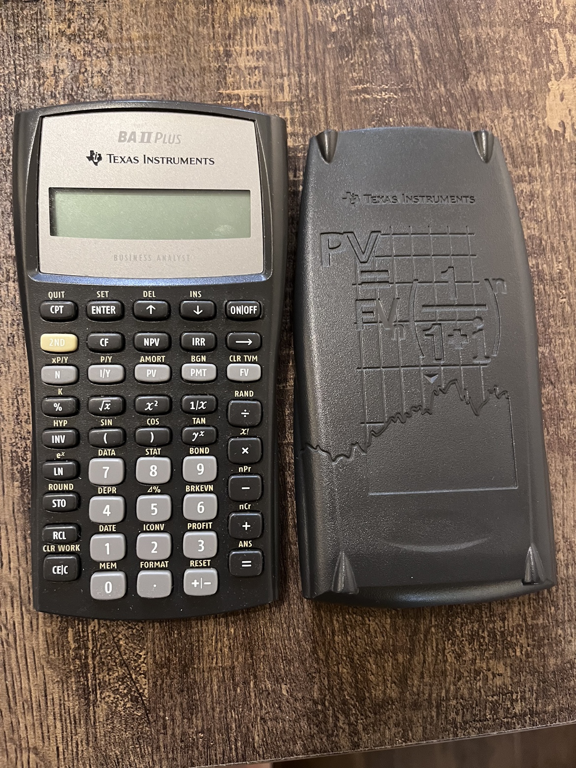 Texas Instruments BAII Plus Financial Calculator