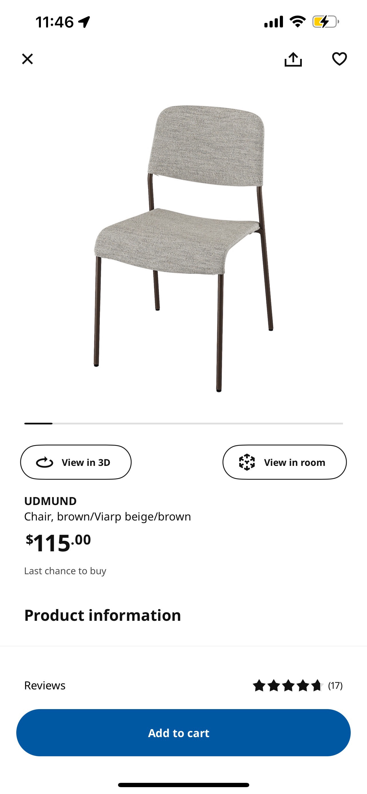 3 ikea dining chairs