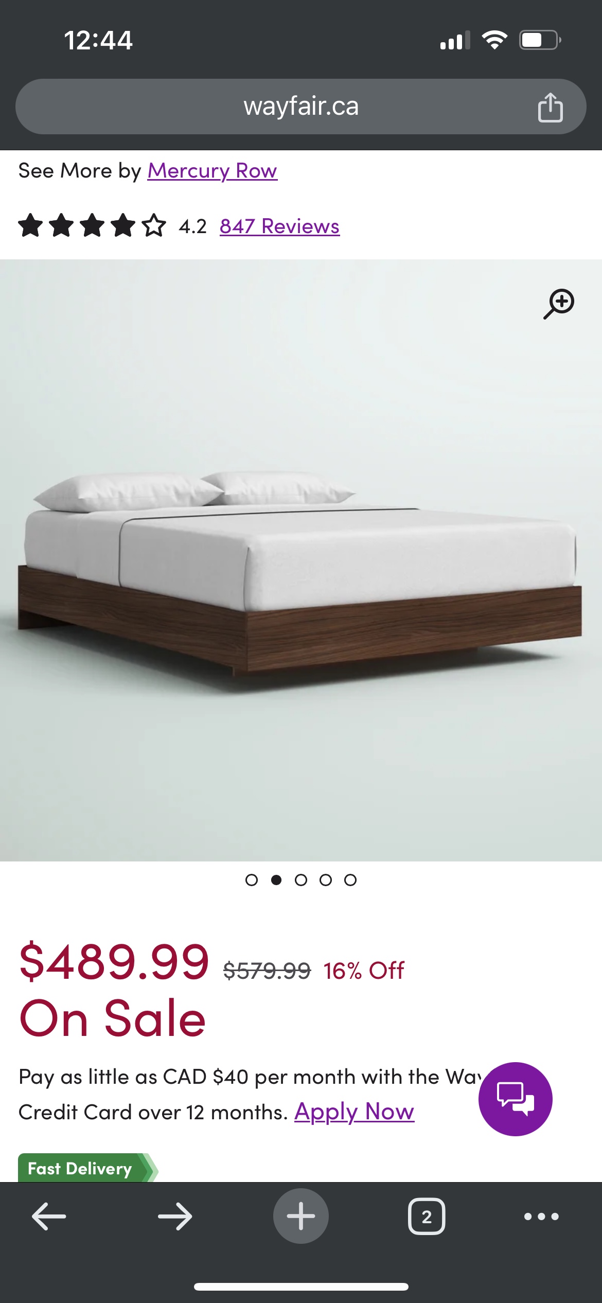 Queen Bed Frame - photo 2