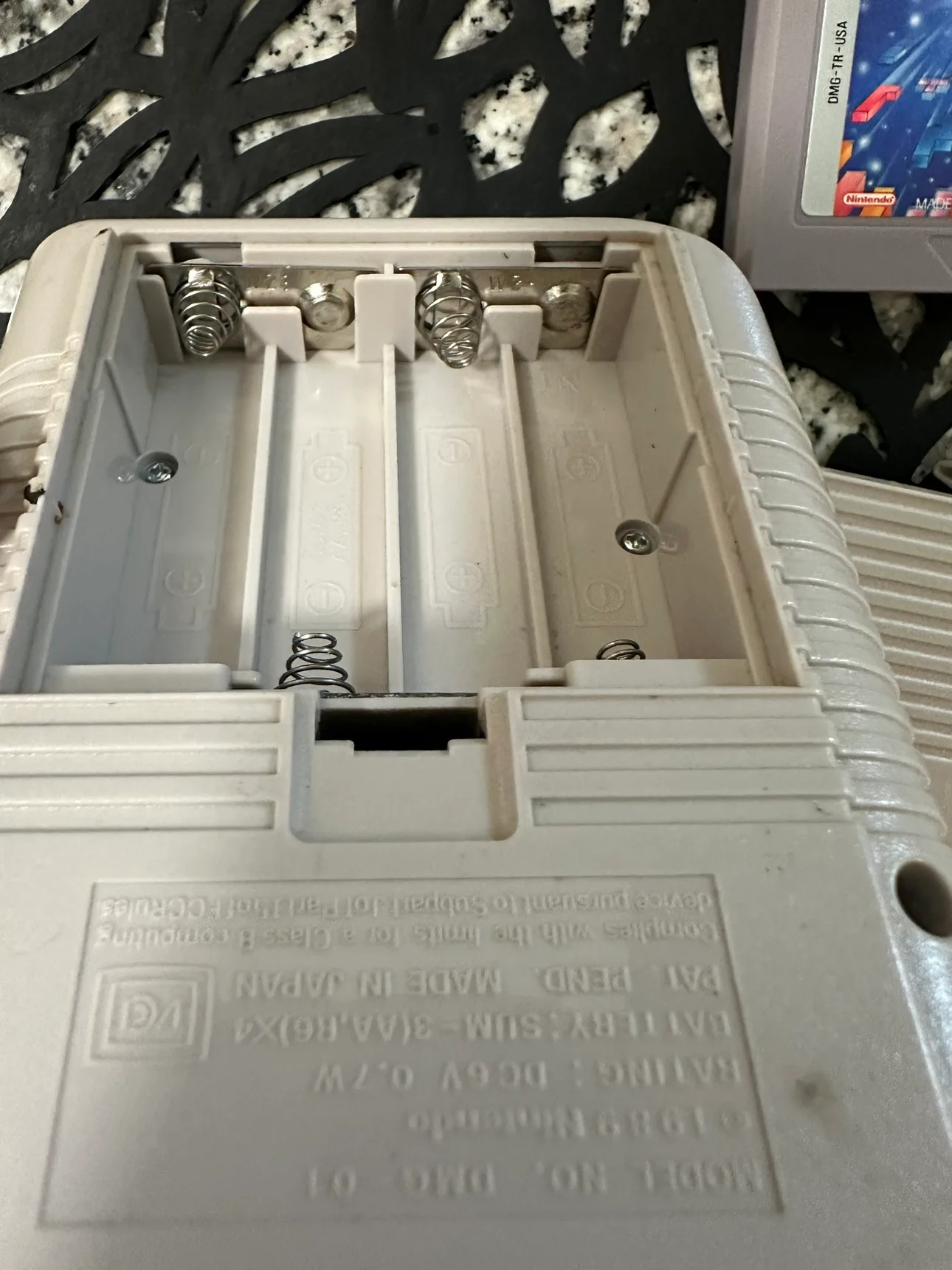 Original Game Boy with Tetris Game 1989 image indicator(3)