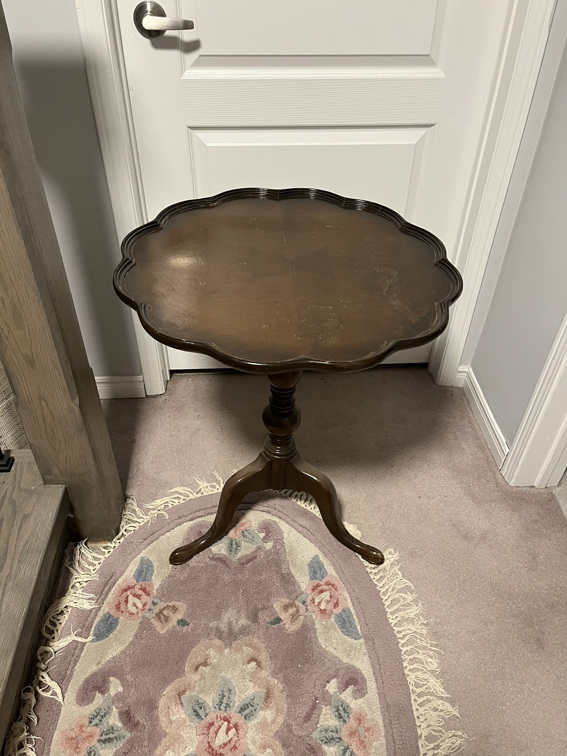 Vintage Pedestal Table