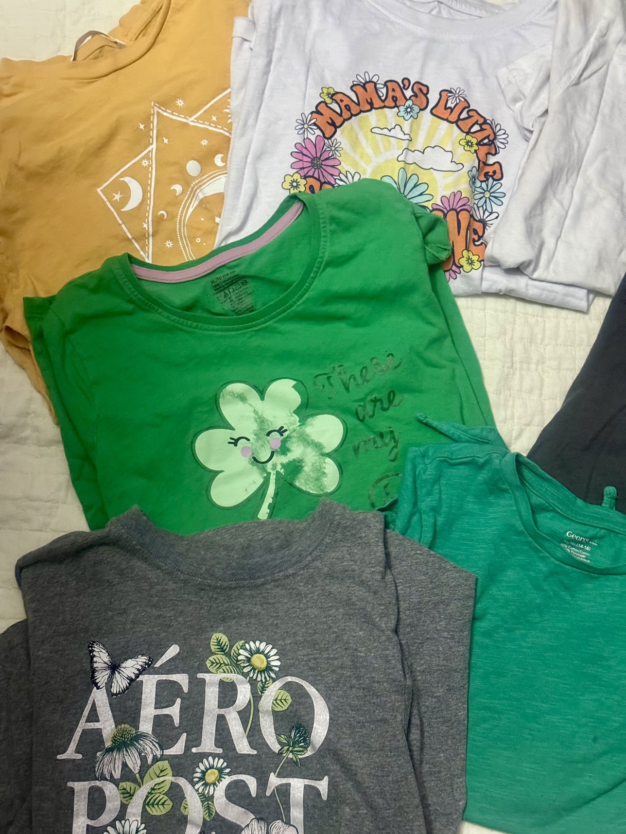 7 Girls' Graphic T-Shirts - photo 4