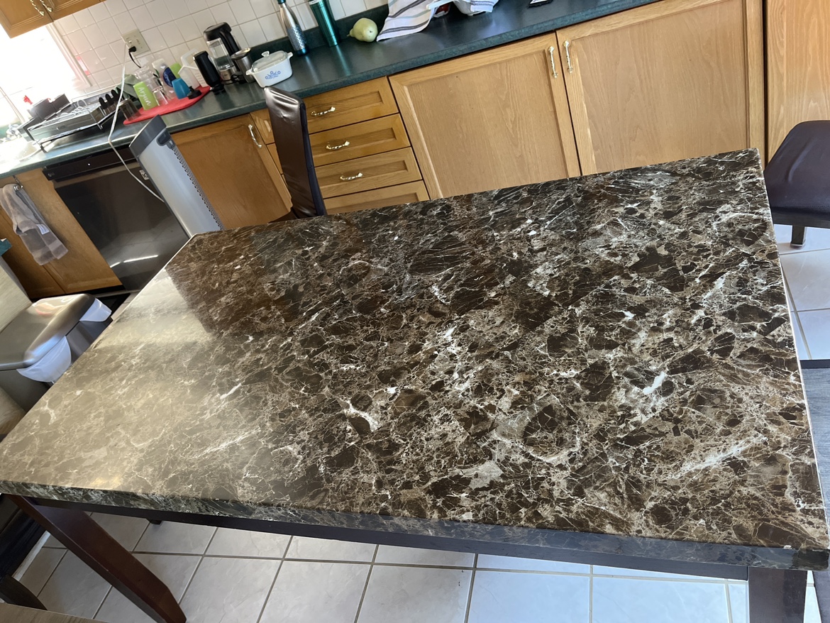 Dining Table with Marble Top - photo 4