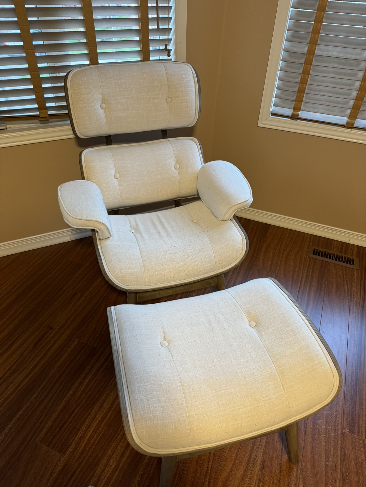 Armchair and Ottoman