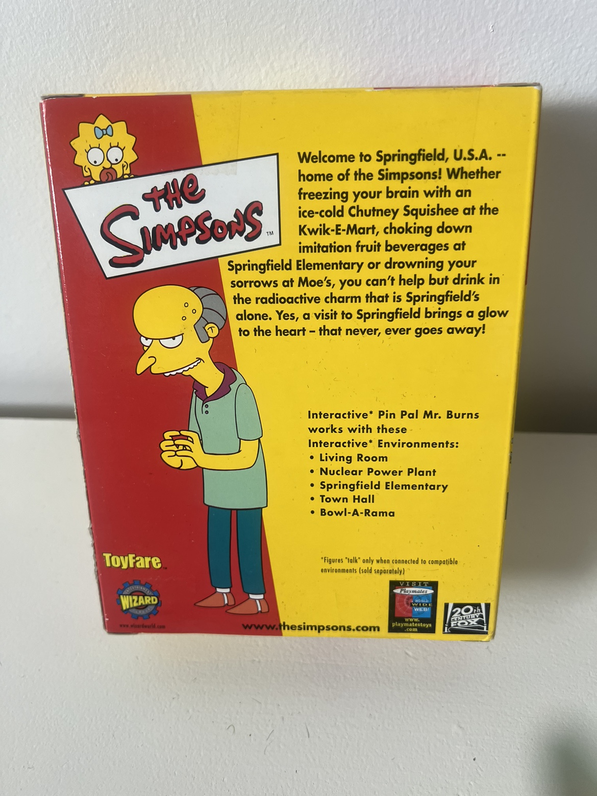 The Simpsons Pin Pal Mr. Burns - photo 2