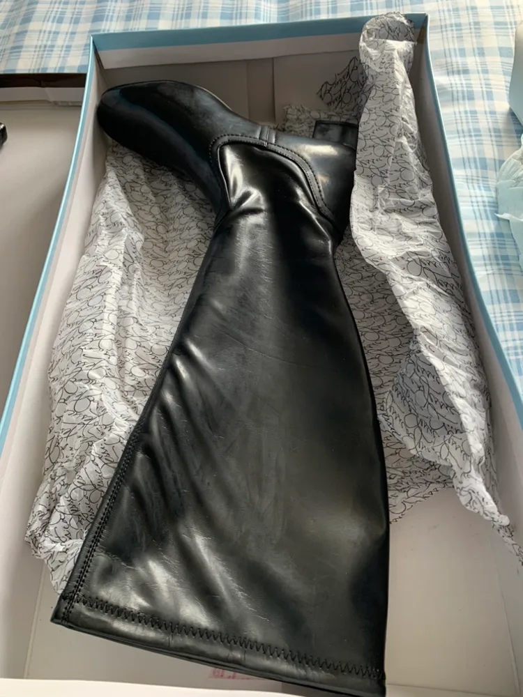 Jessica Women's Black Knee High Boots #freecycle thumbnail