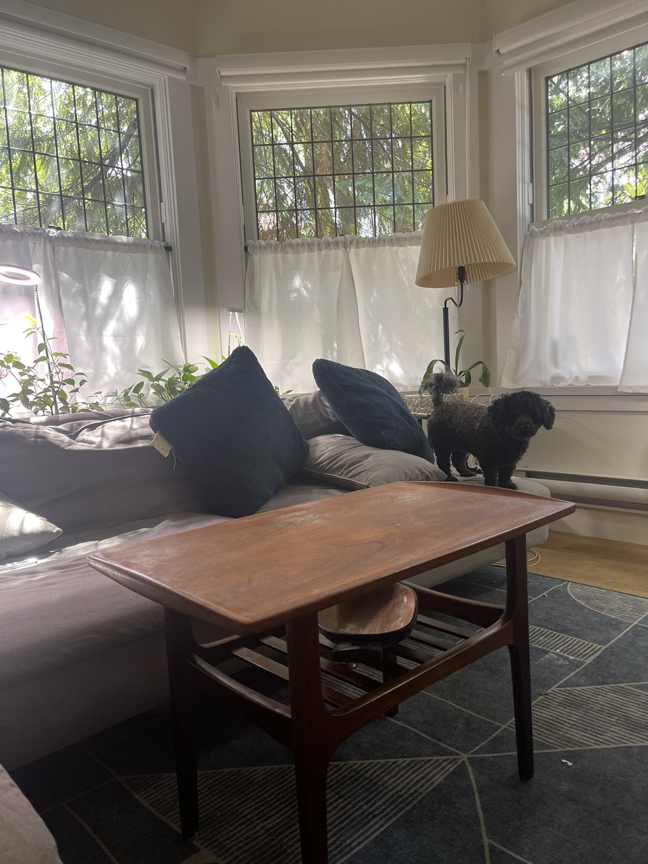 Mid century modern MCM coffee / side table solid great piece - photo 4