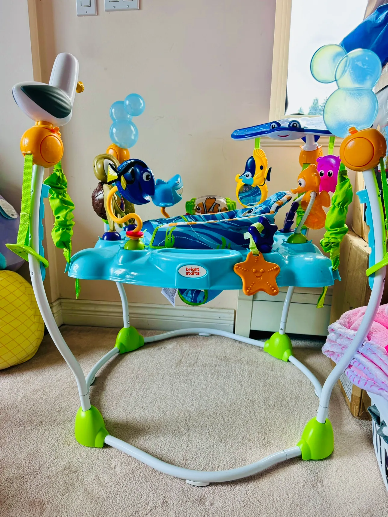 Bright Starts Disney Baby Finding Nemo Sea of Activities Jumper thumbnail