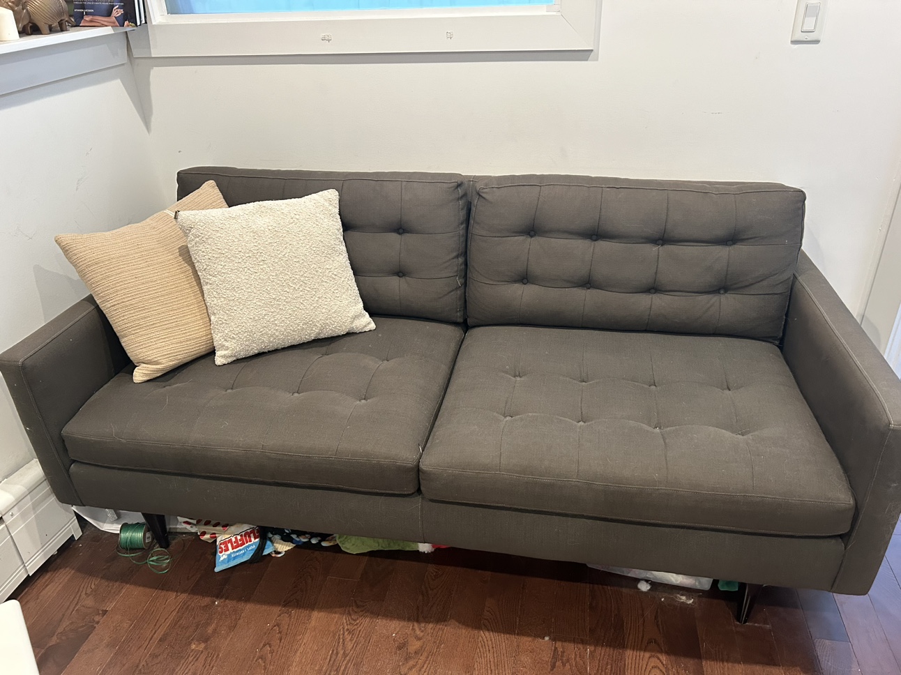 Crate & Barrel Mid-Century Modern Sofa