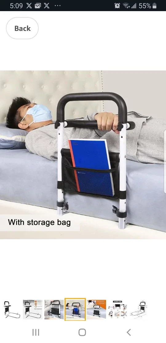 Bed rail brand new image indicator(2)