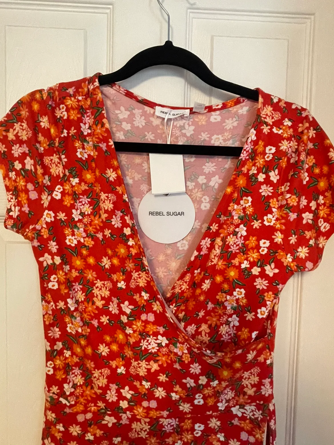 Floral Wrap Dress image indicator(2)