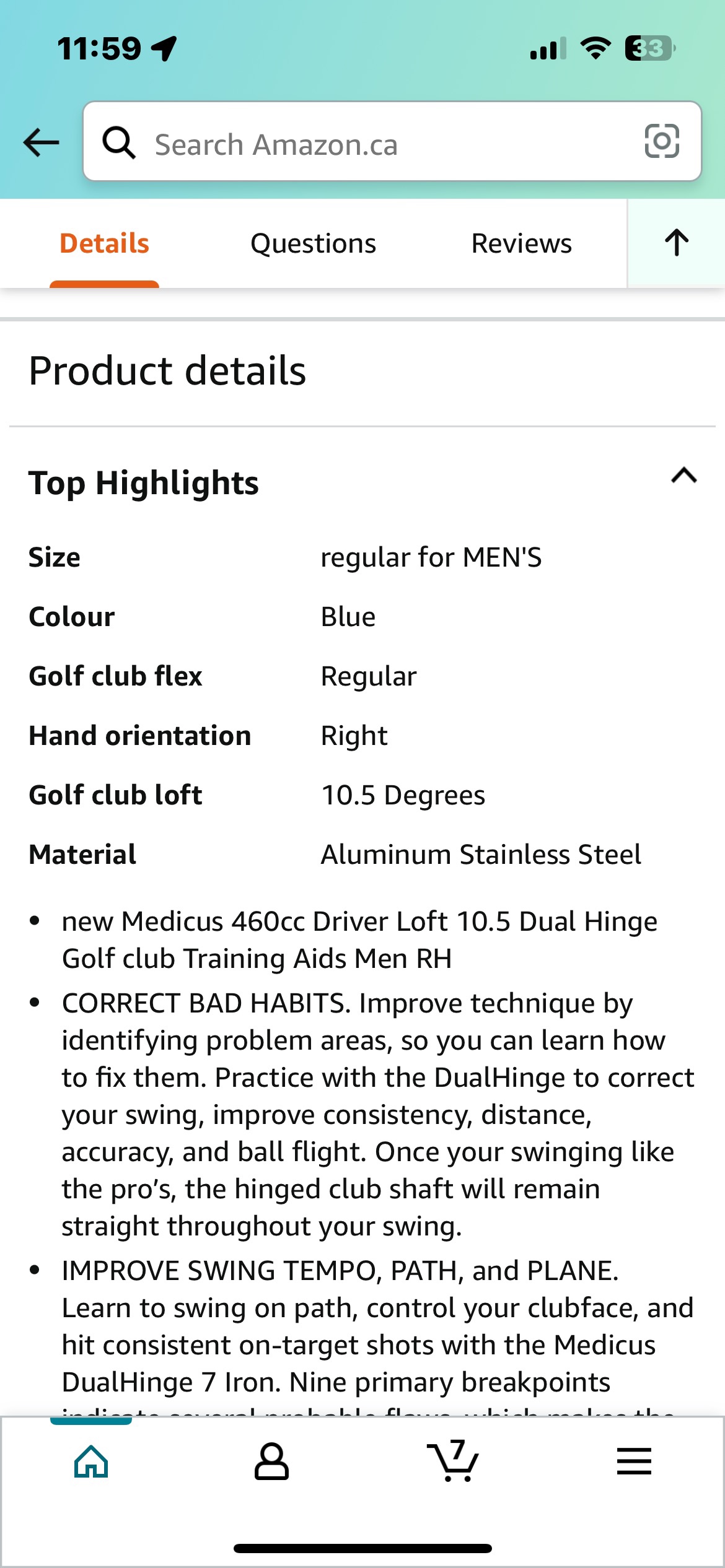 Medicus 460cc Driver 10.5 Loft - photo 3
