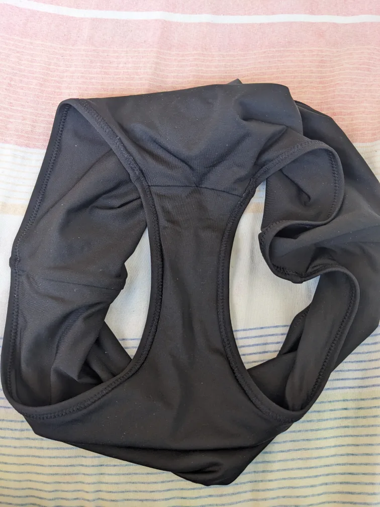 H&M High Waisted Black Bikini Bottoms image indicator(5)