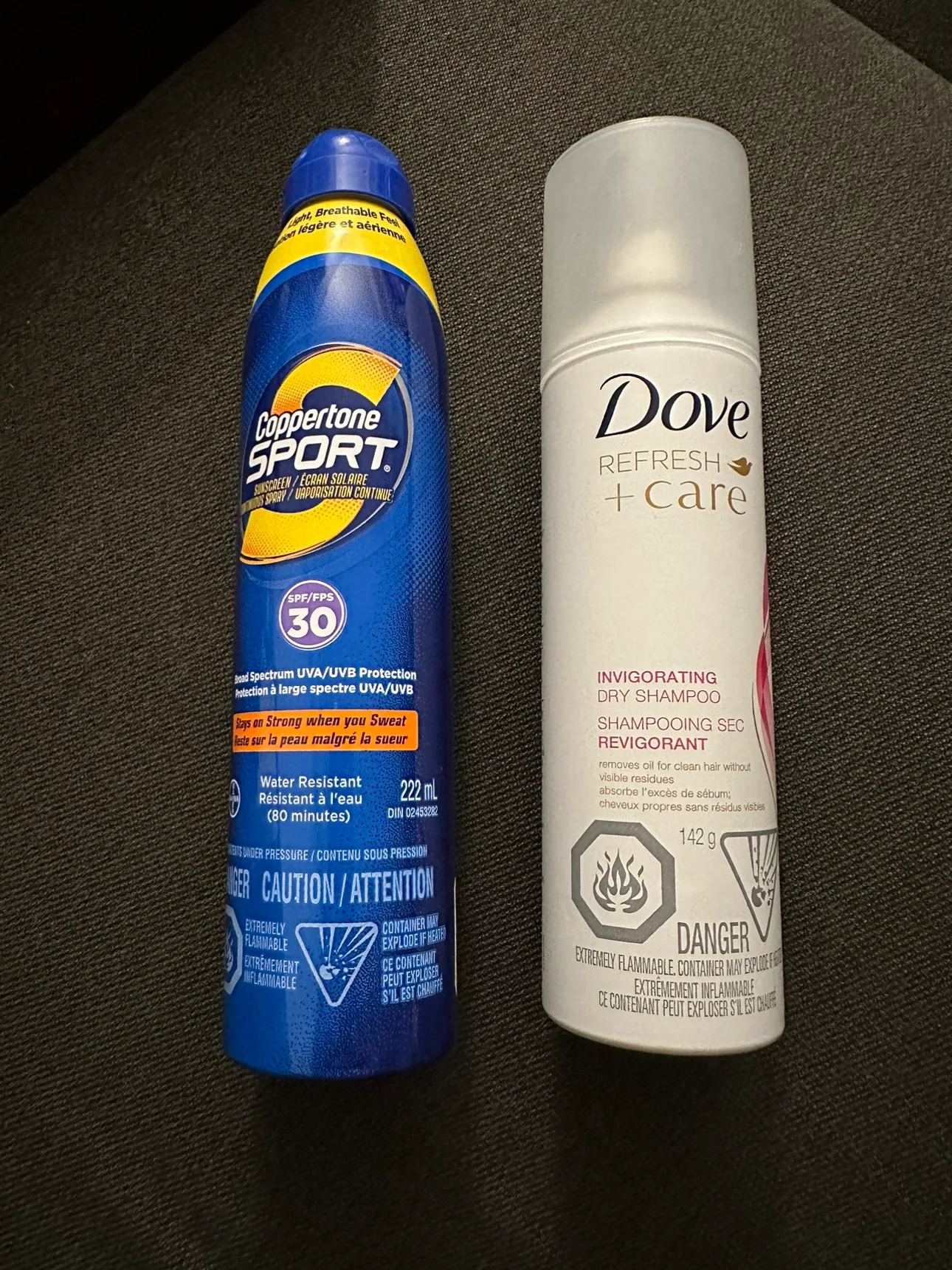# freecycle # Sport Sunscreen & Dove Dry Shampoo thumbnail