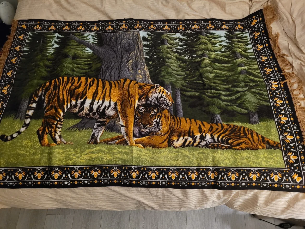 Tiger Tapestry cloth print image indicator(4)
